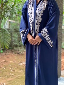 Elegant Embroidered Abaya