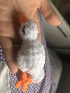 Crochet Goose Plush Toy
