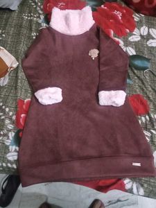 Cozy Faux Suede Dress