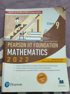 Pearson IIT Foundation Class 9 Books