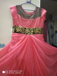 Pink Party Wear Beautiful One Piece❤❤