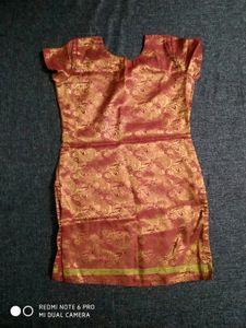 Zari Kurti Maroon