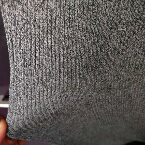 Gray bodycon stretchable shein midi dress