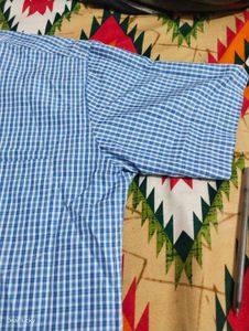 Blue Checked Shirt