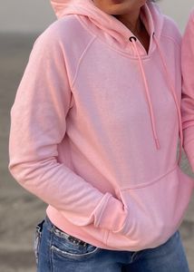 Baby Pink Hoodie With Cap