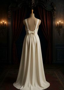 Elegant White Gown