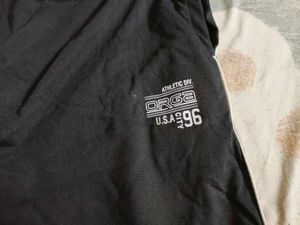 Black Track Pants - Size M