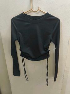 Black Long Sleeve Top :size small
