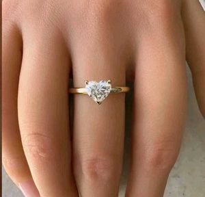 Heart Stone Adjustable Ring