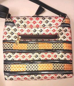Boho Patterned Crossbody Bag