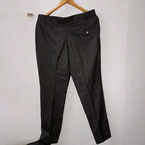Raymond Grey Stripped Suit Blazer with Pant