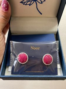 Noor Brand Pure Silver Earrings 92.5