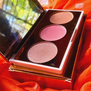 Myglamm 3 In 1 Highlighter + Blush + Bronzer Kit (