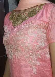 Elegant Pink Kurta Set