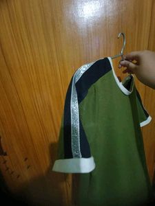 Green Ringer T Shirt