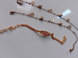 Beautiful Bracelet And Anklet