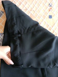 Asymmetric Korean Black Trousers ⭕