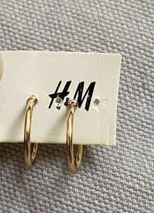 H&M Rosegold Hoops