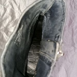ZARA Black High Boots