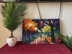 Wallmax Natural Screen Wall Painting For Living Ro