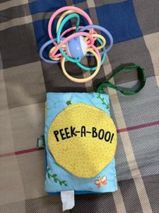 Combo-Cloth Book &amp; Teether