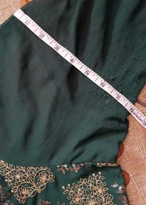 Green Embroidered Kurti