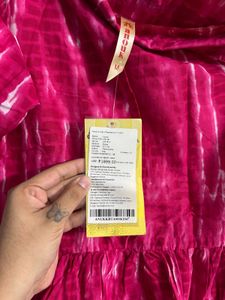 Pink Shibori Tie-Dye Maxi Dress – Anouk