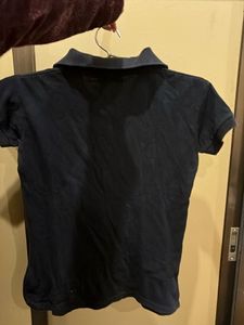 Black Short Sleeve Polo Shirt