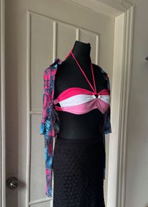 Bikini top with Cover Up