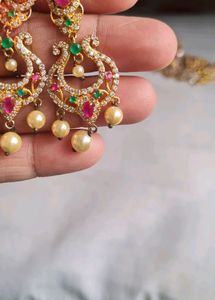 Premium Quality AD Necklace Set