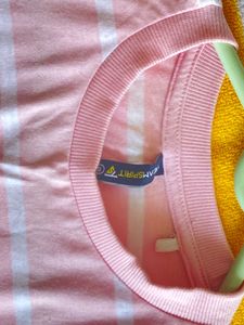 Pink Striped T-Shirt