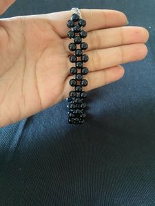 Black Bead Bracelet