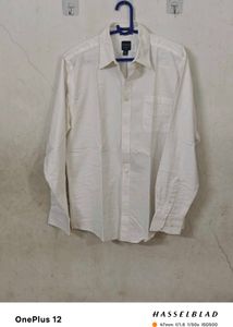 2 American Brand Men&#39;s White Button Down Shirts 42