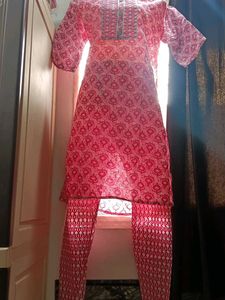 pure cotton kurti set