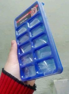 Transparent Nails, 100 Reusable Artificial Fake Na