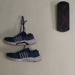 Blue Athletic Shoes/ small Damage