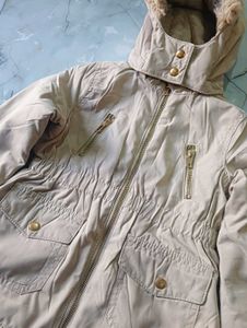 HandM Cute Beige Winter Coat