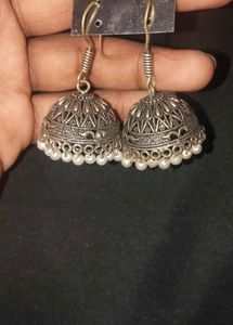 Vintage Style Jhumka Earrings