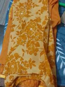 Floral Salwar Kameez Suit With Duppata