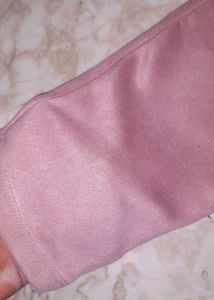 Dusty Rose Suede Pants