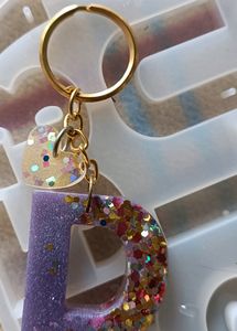 Coustomarized Alphabet Keychain