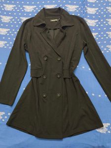 Chic Black Blazer Dress