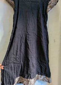 Elegant Black A-line dress