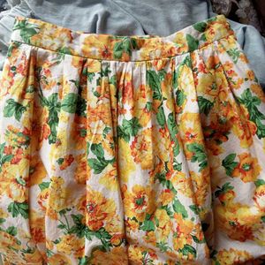 Vintage Yellow Skirt