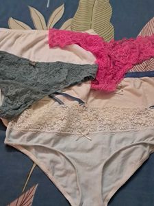 Combo Of  Five  Imported Fabric  Panty