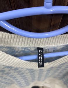 new H&amp;M combo Sweater Vest and blue striped shirt