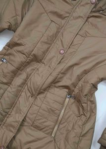 Stylish Brown Padded Jacket