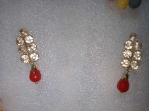 Colorful Crystal Necklace &amp; Earring Set