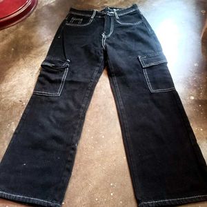 Super Classy Black Flared Jeans