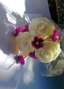 Crochet Rose Flower Bouquet 💐🌹🌹